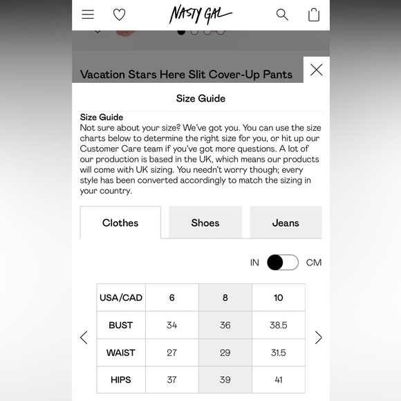NastyGal Vacation Stars Pink Wide Leg High Waist Slit CoverUp Pants Taylor Swift - Picture 10 of 10